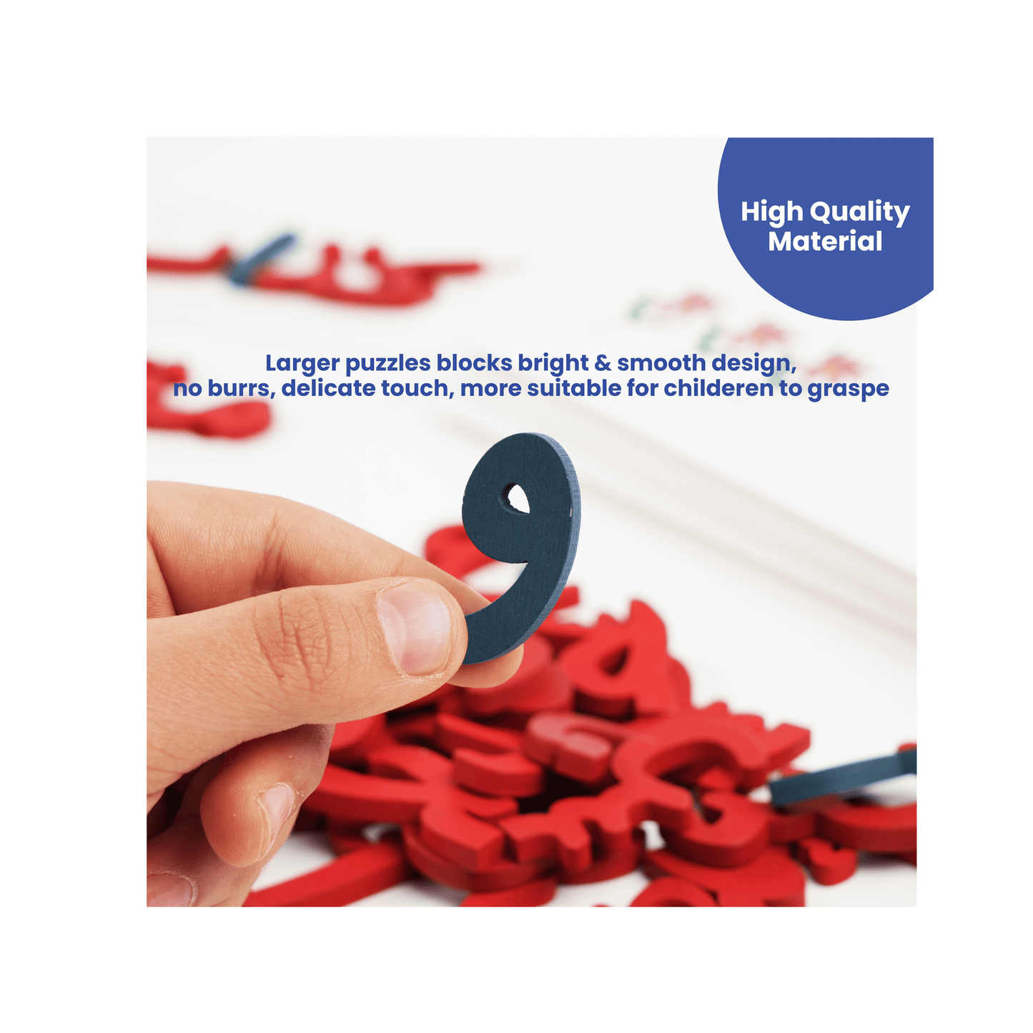  لعبة مطابقة حروف الأبجدية العربية من زدني مستوى متقدم - 63 حرف خشبي - 84 بطاقة ملونة ذات وجهين - تعلم كل حروف اللغة العربية بكل أشكالها - ركب الحروف على البطاقات وكون الكلمات - عمر 3 سنوات وأكبر
